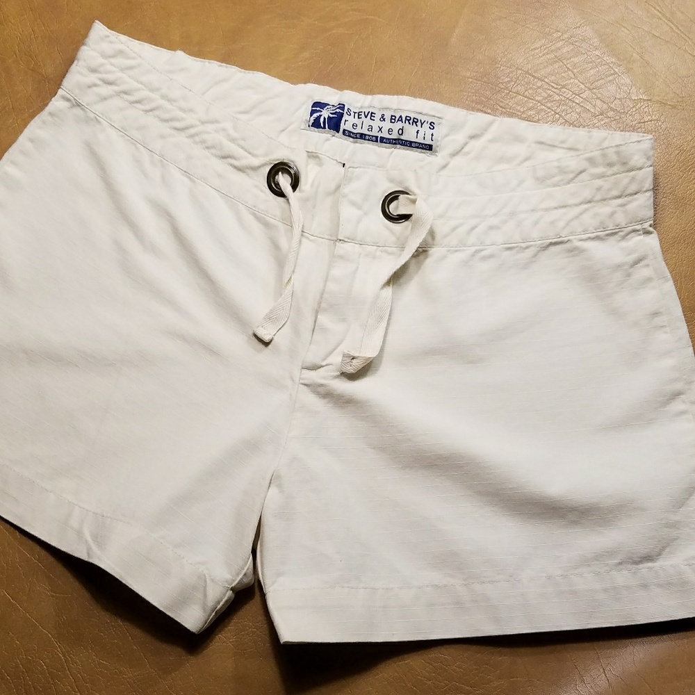 Linen Drawstring Shorts